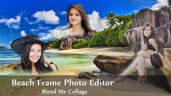 Beach Frame Photo Editor - Blend Me Collage screenshot 5