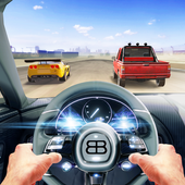 Driving in Car icon