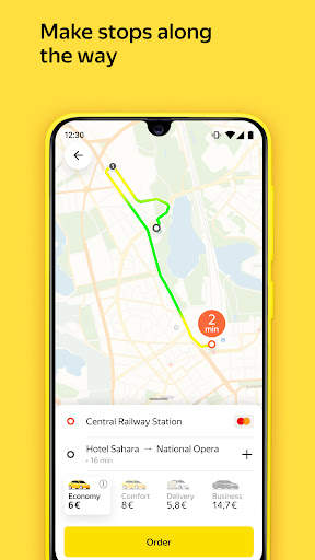 Yandex Go — taxi and delivery screenshot 5