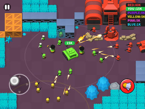 Tank Squad Battle-Warfare King screenshot 11