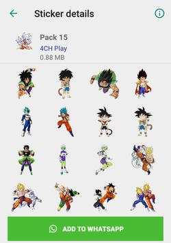 Dragon Ball Stickers (2019) screenshot 1
