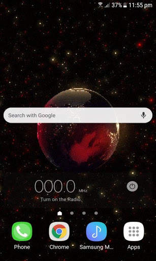 Moving Moon Live Wallpaper screenshot 3