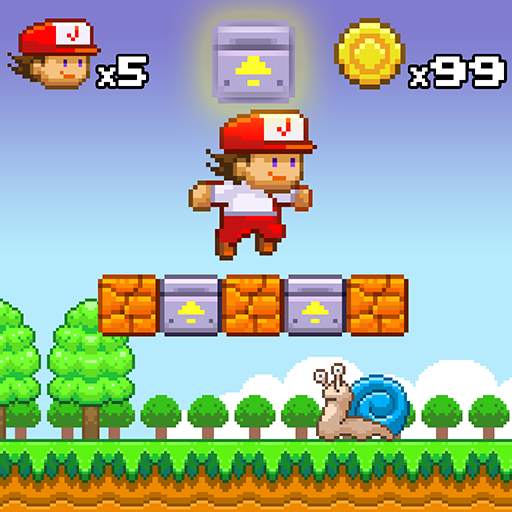 Super Jim Jump - pixel 3d 3.8.5081