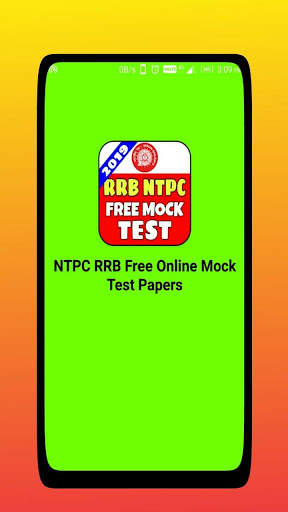 NTPC RRB Railway NTPC Online Free Mock Test Papers screenshot 1