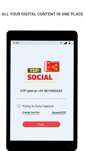TDP Social screenshot 1