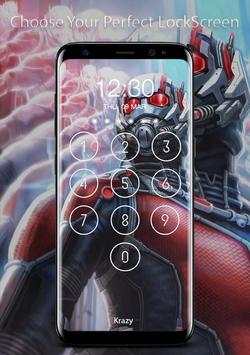 Ant Man Lock Screen Keypad HD screenshot 1