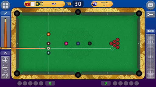 snooker game billiards online screenshot 1