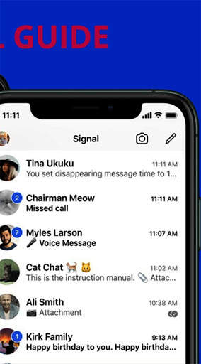 Signal Privat Messanger Guide 2021 screenshot 3