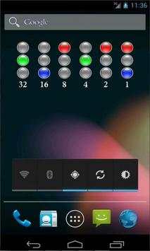 Binary Clock - Lite screenshot 1