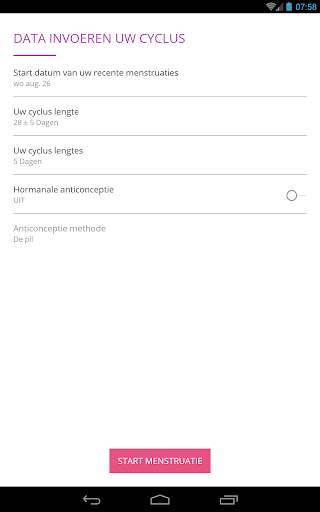 Ovu gratis cyclus volgsysteem screenshot 16