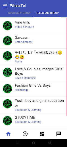WhatsTel - Social Group Link screenshot 2