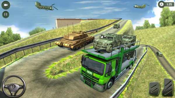 US Army Transporter: Truck Simulator Driving Games screenshot 4