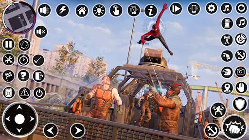 Black Spider Super hero Games screenshot 5