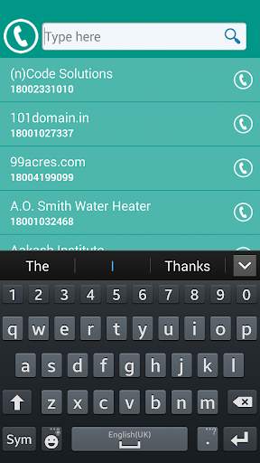 Toll Free Numbers India screenshot 4
