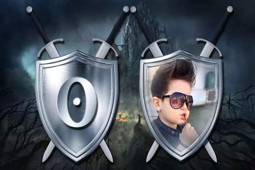 Shield Text Photo Frames screenshot 3