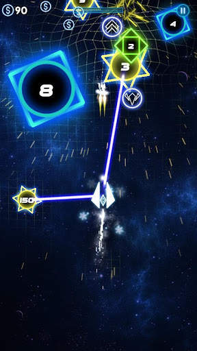 Neon War - Geometry Shooter скриншот 6