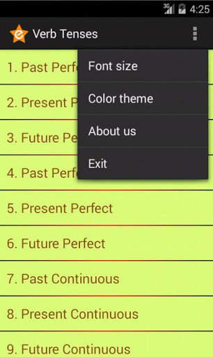 English Verb Tenses screenshot 4