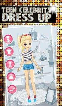 Teen Celebrity Dress Up screenshot 1