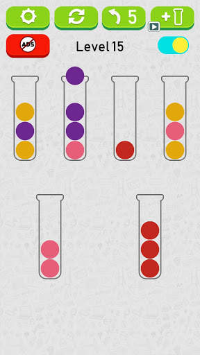 Ball Sort 2D screenshot 3
