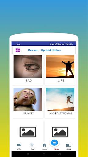 Mclip-dp text videos Status Story Books screenshot 2