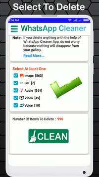 2018 New WhatsApp Cleaner screenshot 7