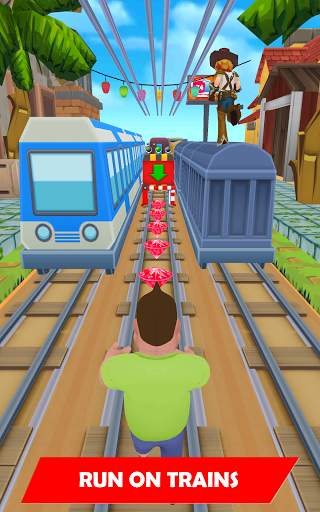 Subway Train Surf : Running Game! screenshot 5