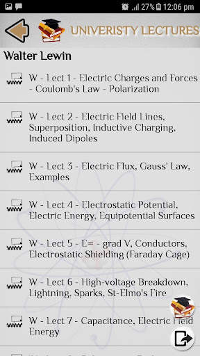 Physics - Tutorials - Lectures screenshot 3