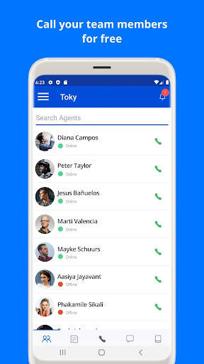 Toky: business phone system screenshot 4