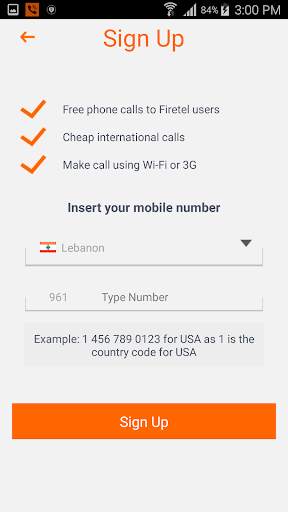 Firetel - Cheap International Calls screenshot 3