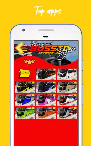 Livery Mod Bussid JB3 Bejeu screenshot 6
