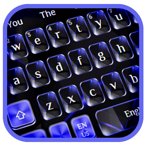 Purple Black Business Keyboard иконка