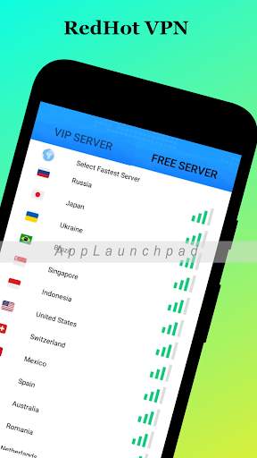 RedHot VPN - Fastest VPN Ever screenshot 6