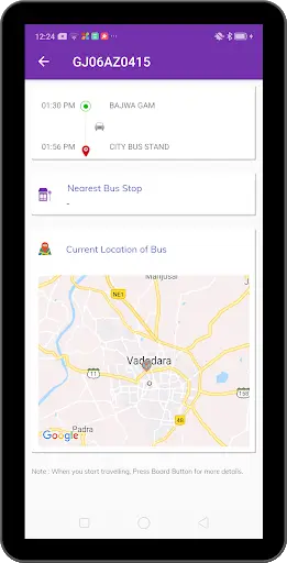Vadodara Smart City Bus screenshot 4