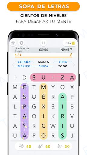 Sopas de Letras en Español screenshot 1