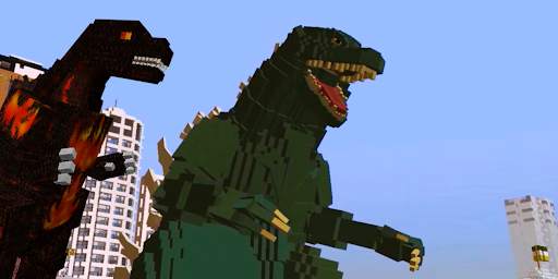 Godzilla Mod for Minecraft screenshot 1