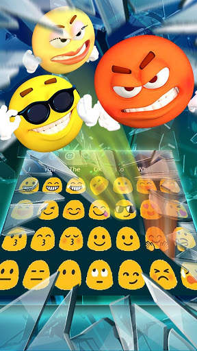 Shattered Glass Keyboard स्क्रीनशॉट 4