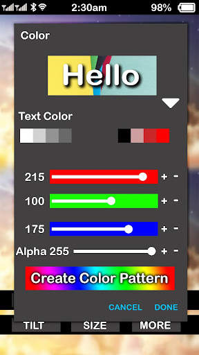 Curve Text Stylish On Photo -  screenshot 3