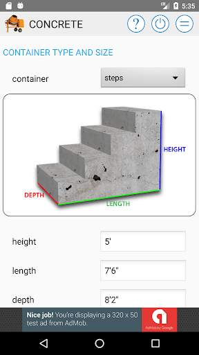 Concrete Calculator Free screenshot 4
