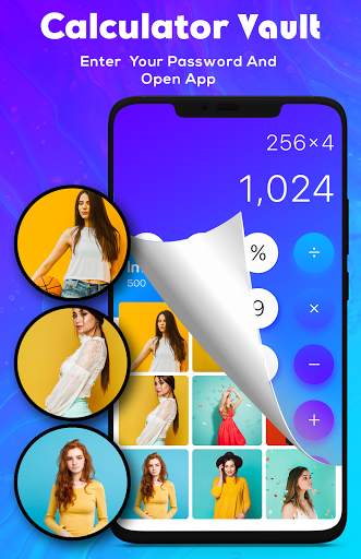 Calculator Lock - Hide photos and videos screenshot 1