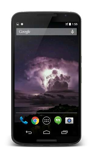 Storm Video Live Wallpaper 3D screenshot 4