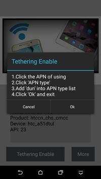 Tethering Enable screenshot 2