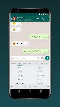 Keyboard for Whatsapp-fast emoji/sticker/gif send screenshot 7