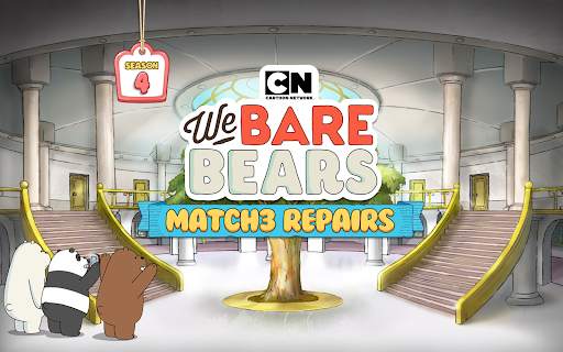 We Bare Bears Match3 Repairs 13 تصوير الشاشة