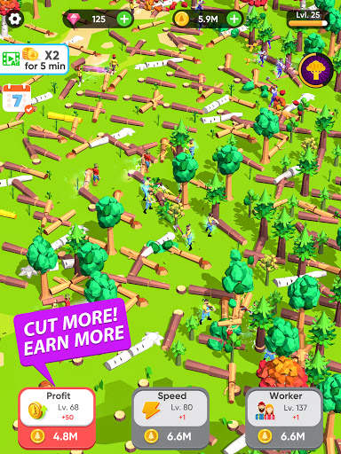 Idle Lumber Mill screenshot 15