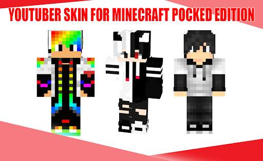 Minecraft skin: Youtubers skin screenshot 3
