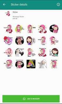 Muslimah sticker for WhatsApp screenshot 6