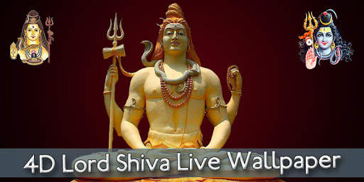 4D Lord Shiva Live Wallpaper screenshot 1