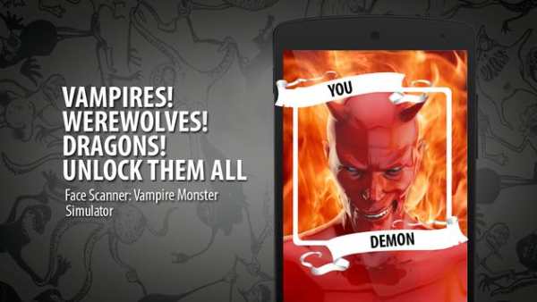 Scanner Viso : Vampire mostro screenshot 2