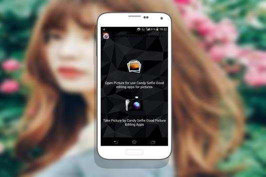 Candy Selfie Camera HD screenshot 1