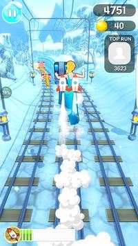 Subway Ice Princess Run free no wifi screenshot 2
